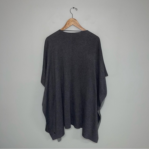 Lululemon After Asana Wrap One Size Fits Most Medium Dark Grey  Cashmere Blend - Picture 12 of 14